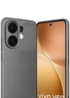 Newface Vivo V60 5G Auto Focus Karbon Kapak - Gri