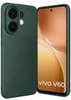 Newface Vivo V60 5G Auto Focus Karbon Kapak - Koyu Yeşil