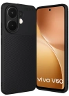 Newface Vivo V60 5G Auto Focus Karbon Kapak - Siyah