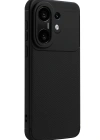 Newface Vivo X200 FE Auto Focus Karbon Kapak - Siyah