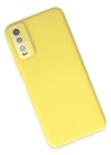 Newface Vivo Y11S Kılıf Lansman Glass Kapak - Sarı