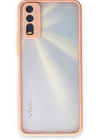 Newface Vivo Y11S Kılıf Montreal Silikon Kapak - Pembe