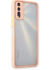 Newface Vivo Y11S Kılıf Montreal Silikon Kapak - Pembe