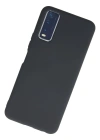 Newface Vivo Y11S Kılıf Nano içi Kadife Silikon - Gri