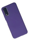 Newface Vivo Y11S Kılıf Nano içi Kadife Silikon - Mor