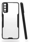 Newface Vivo Y11S Kılıf Platin Silikon - Siyah
