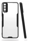 Newface Vivo Y11S Kılıf Platin Silikon - Siyah