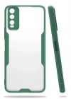 Newface Vivo Y11S Kılıf Platin Silikon - Yeşil