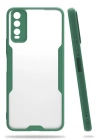 Newface Vivo Y11S Kılıf Platin Silikon - Yeşil