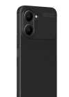 Newface Vivo Y18 Kılıf Auto Focus Karbon Kapak - Siyah