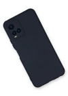 Newface Vivo Y21S Kılıf Nano içi Kadife Silikon - Lacivert