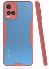Newface Vivo Y21S Kılıf Platin Silikon - Pembe