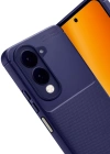 Newface Vivo Y29S Auto Focus Karbon Kapak - Lacivert