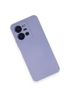 Newface Vivo Y35 Kılıf Nano içi Kadife Silikon - Lila