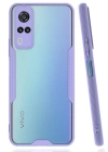 Newface Vivo Y53S Kılıf Platin Silikon - Lila