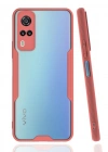 Newface Vivo Y53S Kılıf Platin Silikon - Pembe