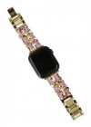 Newface Watch 22mm KR405 Metal Bakla Kordon - Lila