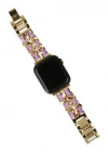 Newface Watch 22mm KR405 Metal Bakla Kordon - Lila