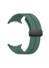 Newface Watch 7 Ultra KR418 Tender Silikon Kordon - Koyu Yeşil
