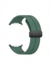 Newface Watch 7 Ultra KR418 Tender Silikon Kordon - Koyu Yeşil