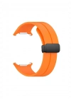 Newface Watch 7 Ultra KR418 Tender Silikon Kordon - Turuncu