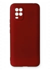 Newface Xiaomi Mi 10 Lite Kılıf First Silikon - Bordo