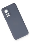 Newface Xiaomi Mi 10T Kılıf Nano içi Kadife Silikon - Gri
