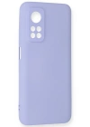 Newface Xiaomi Mi 10T Kılıf Nano içi Kadife Silikon - Lila