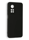 Newface Xiaomi Mi 10T Kılıf Nano içi Kadife Silikon - Siyah