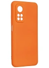 Newface Xiaomi Mi 10T Kılıf Nano içi Kadife Silikon - Turuncu