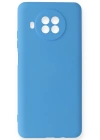 Newface Xiaomi Mi 10T Lite Kılıf Nano içi Kadife Silikon - Mavi
