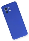 Newface Xiaomi Mi 11 Kılıf First Silikon - Lacivert