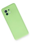 Newface Xiaomi Mi 11 Kılıf First Silikon - Yeşil