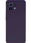 Newface Xiaomi Mi 11 Kılıf Nano içi Kadife Silikon - Mor