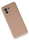 Newface Xiaomi Mi 11 Kılıf Nano içi Kadife Silikon - Pudra