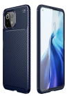 Newface Xiaomi Mİ 11 Lite Kılıf Auto Focus Karbon Kapak - Lacivert