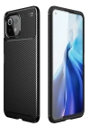 Newface Xiaomi Mİ 11 Lite Kılıf Auto Focus Karbon Kapak - Siyah