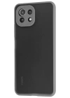 Newface Xiaomi Mİ 11 Lite Kılıf Montreal Silikon Kapak - Gri
