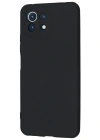 Newface Xiaomi Mİ 11 Lite Kılıf Nano içi Kadife Silikon - Lacivert
