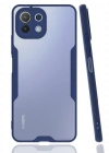 Newface Xiaomi Mİ 11 Lite Kılıf Platin Silikon - Lacivert
