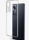 Newface Xiaomi Mi 12 Lite Kılıf Lüx Şeffaf Silikon
