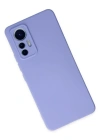 Newface Xiaomi Mi 12 Lite Kılıf Nano içi Kadife Silikon - Lila