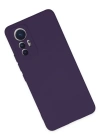 Newface Xiaomi Mi 12 Lite Kılıf Nano içi Kadife Silikon - Mor