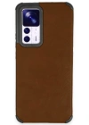Newface Xiaomi Mi 12T Kılıf Loop Deri Silikon - Kahverengi