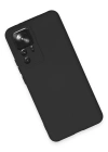 Newface Xiaomi Mi 12T Pro Kılıf Nano içi Kadife Silikon - Siyah