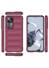Newface Xiaomi Mi 12T Pro Kılıf Optimum Silikon - Bordo