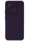 Newface Xiaomi Mi 13 Kılıf Nano içi Kadife Silikon - Mor