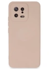 Newface Xiaomi Mi 13 Kılıf Nano içi Kadife Silikon - Pudra