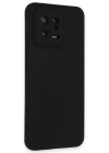 Newface Xiaomi Mi 13 Kılıf Nano içi Kadife Silikon - Siyah