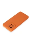 Newface Xiaomi Mi 13 Kılıf Nano içi Kadife Silikon - Turuncu